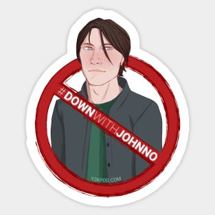 #DownWithJohnno Sticker